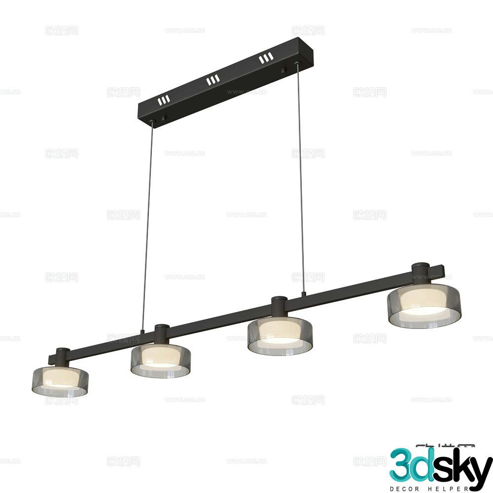 Stilfort creative chandelier artistic chandelier 3d model