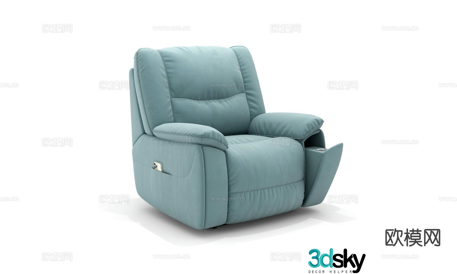 Electric function chair massage sofa massage chair 3d model