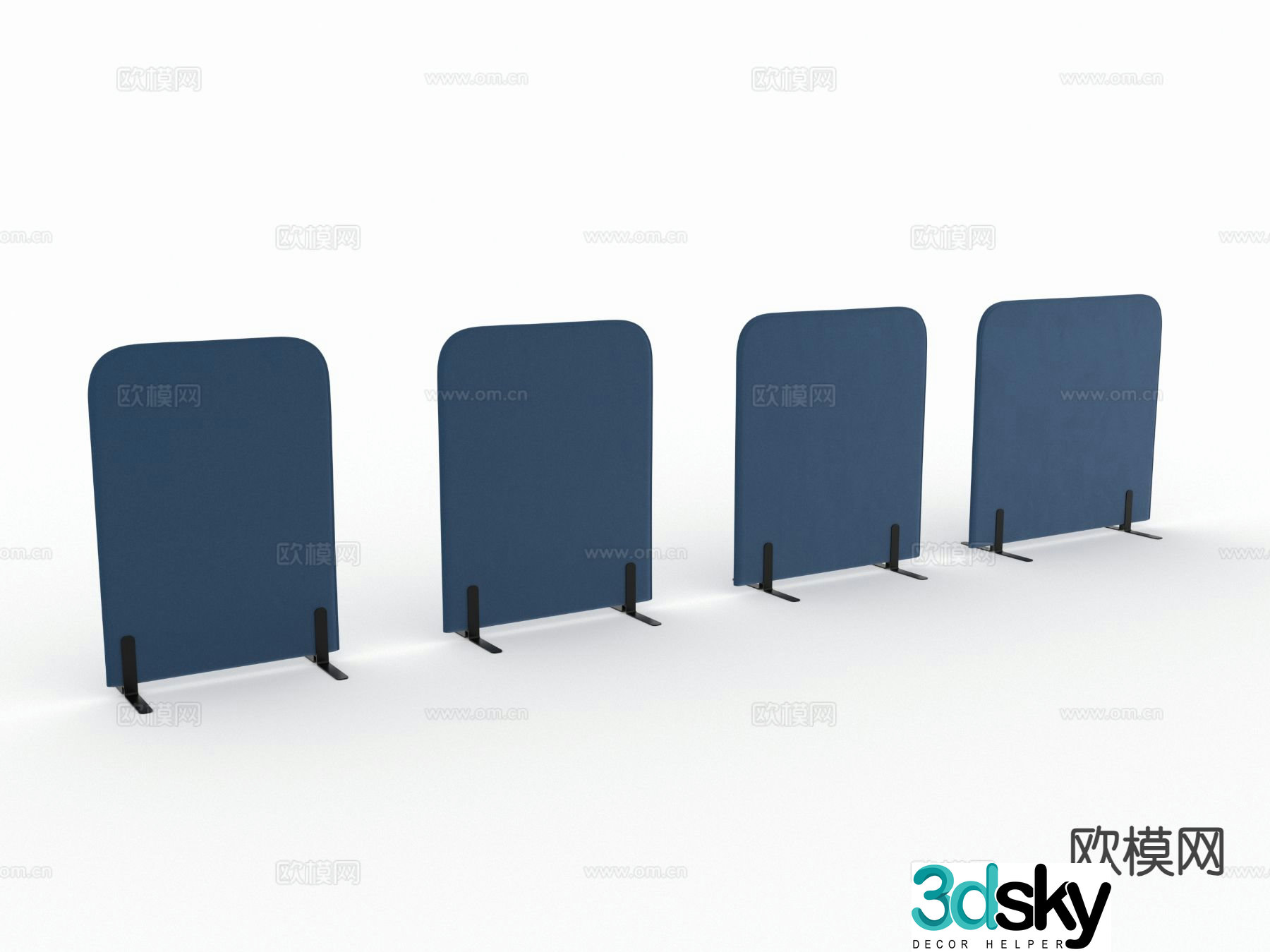 Office Supplies Office Decoration 3D Model