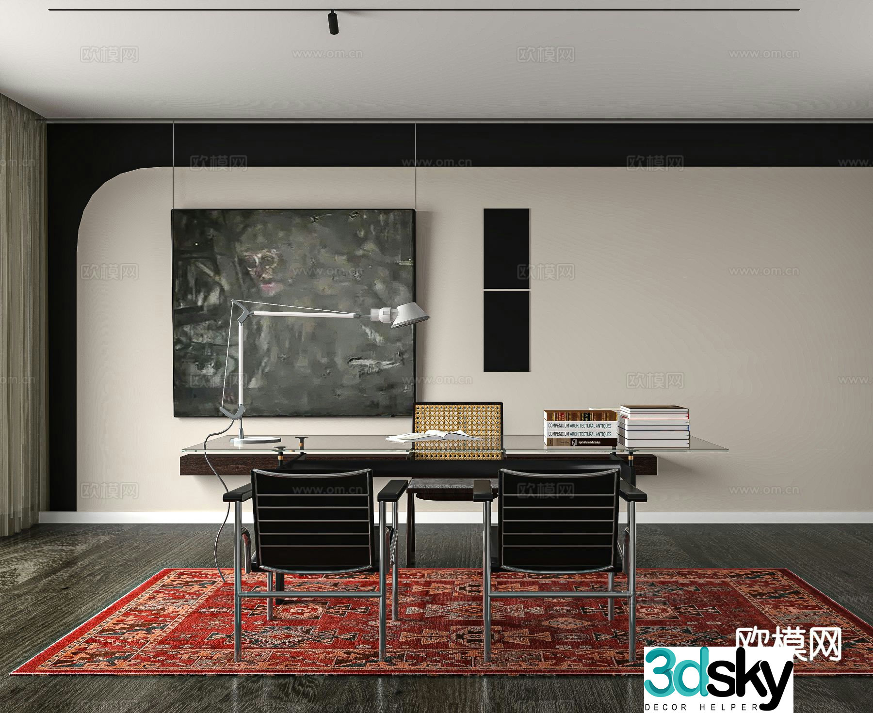 Italian study 3D model