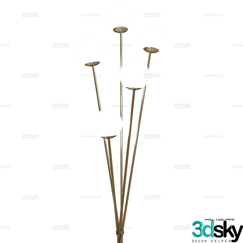 Italamp floor lamp 3d model