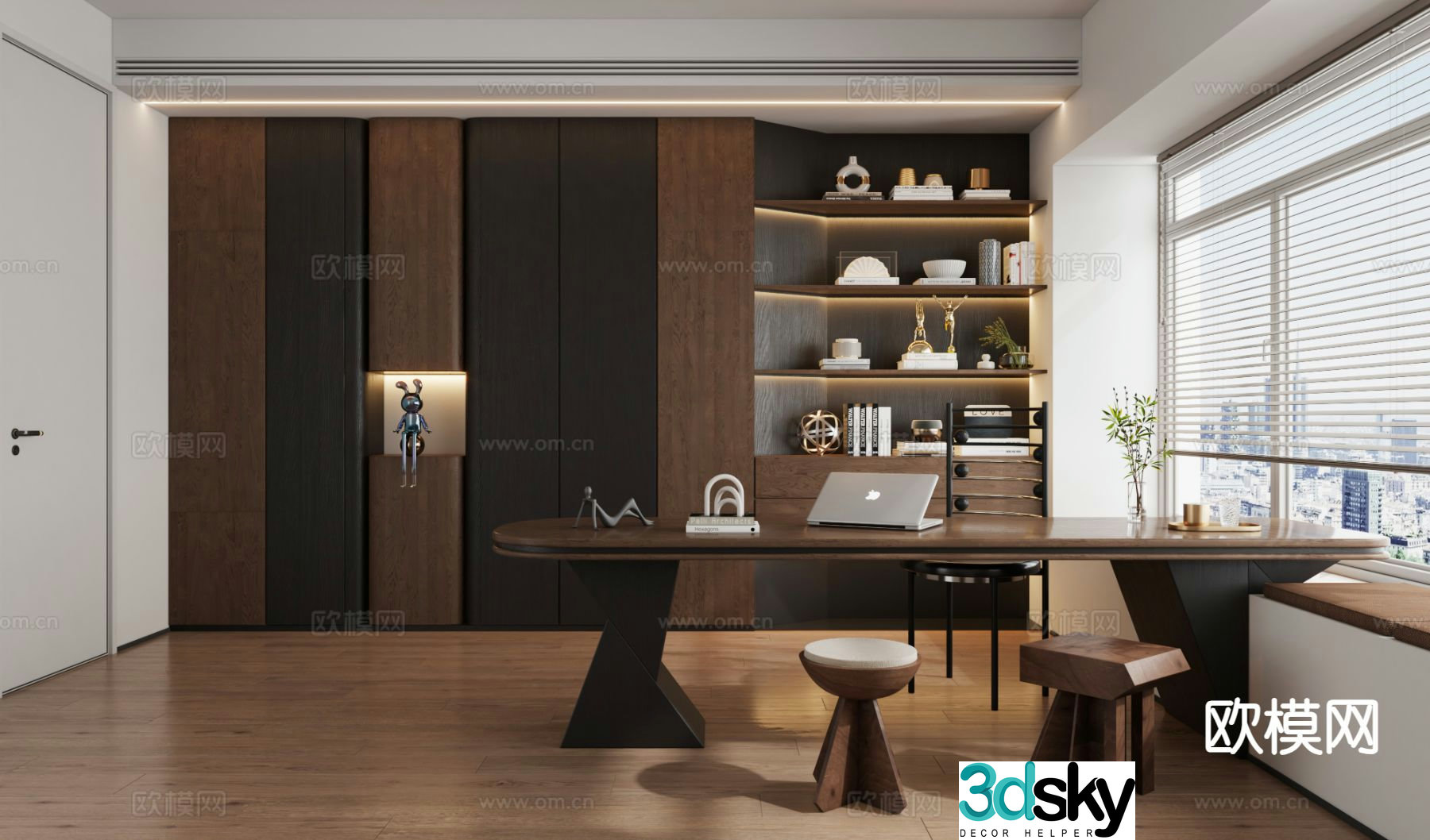 Italian study 3D model