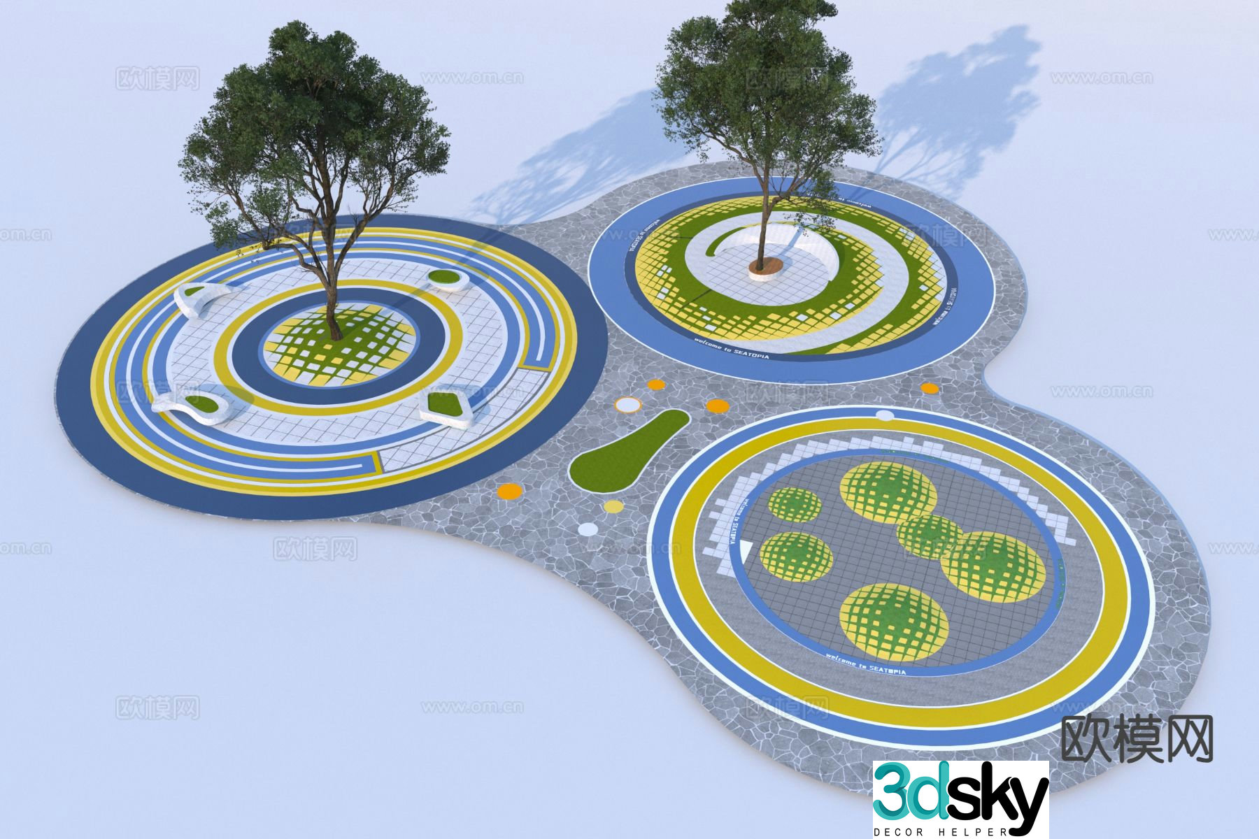 Children’s activity venue Children’s play area 3D model