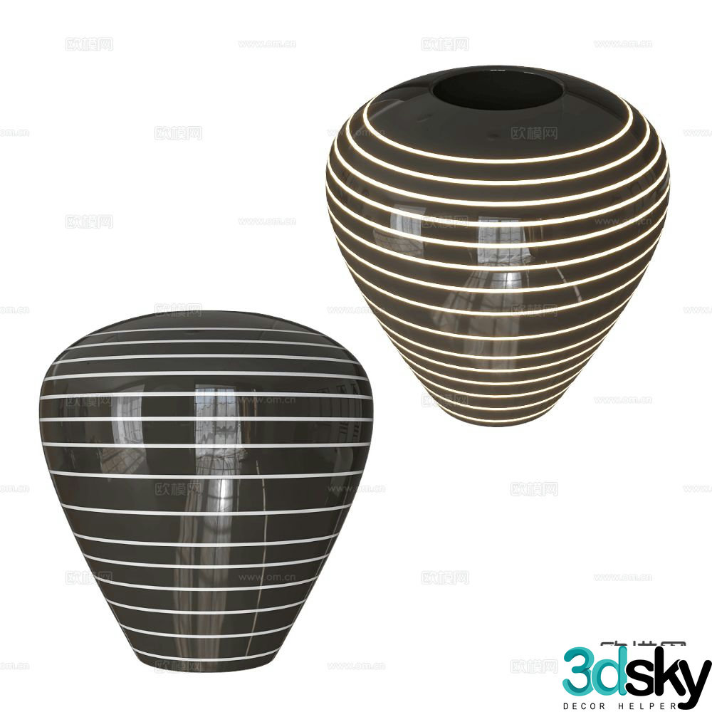 Serralunga vase vessel 3d model