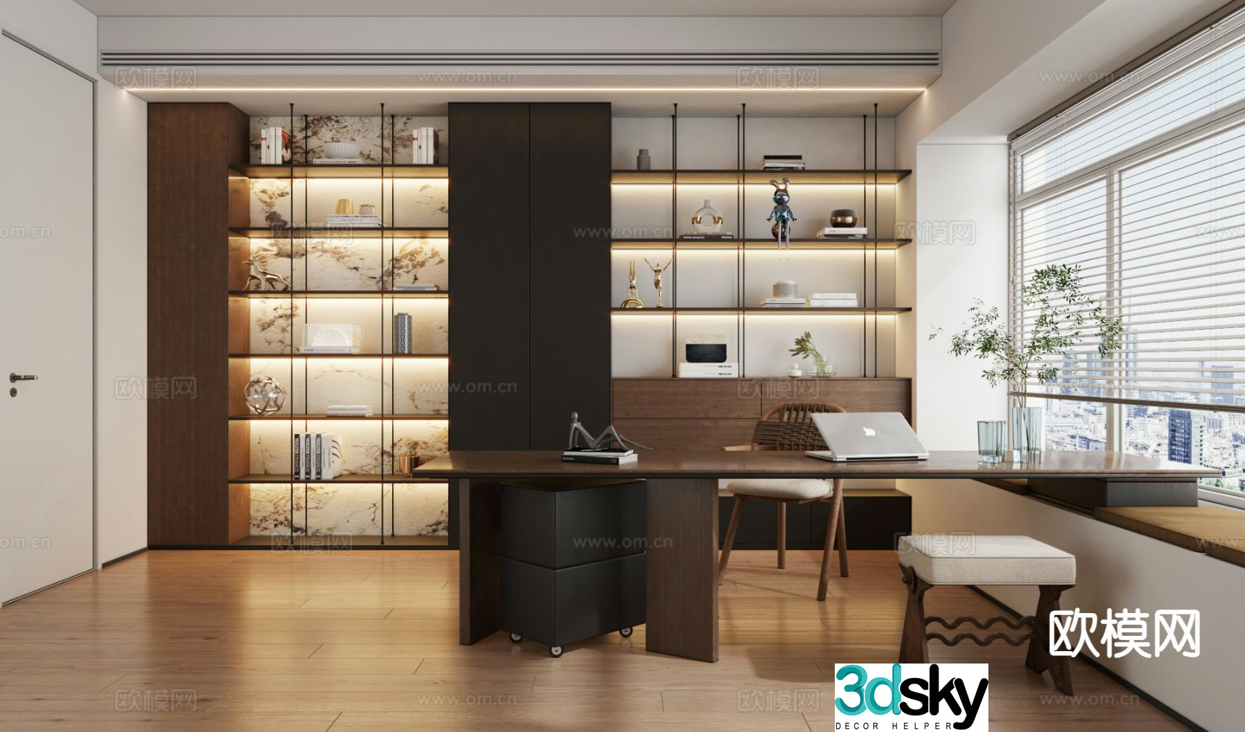 Italian study 3D model