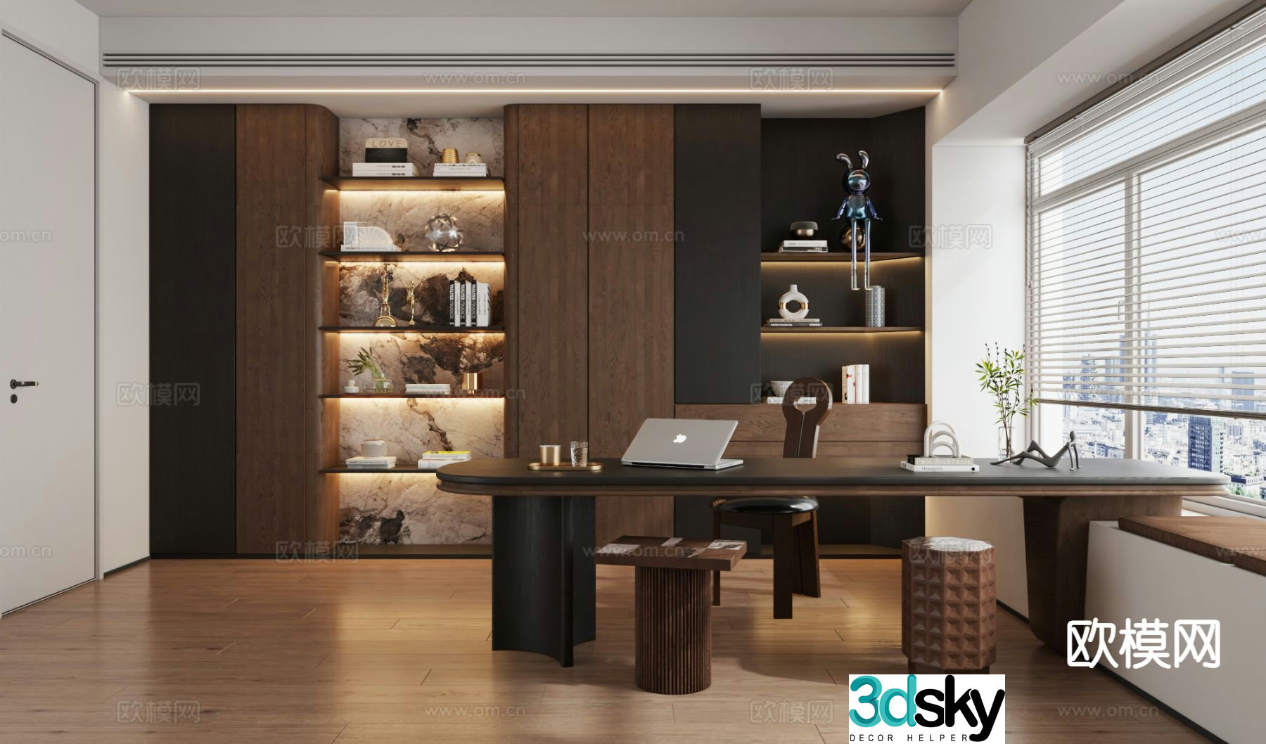 Italian study 3D model