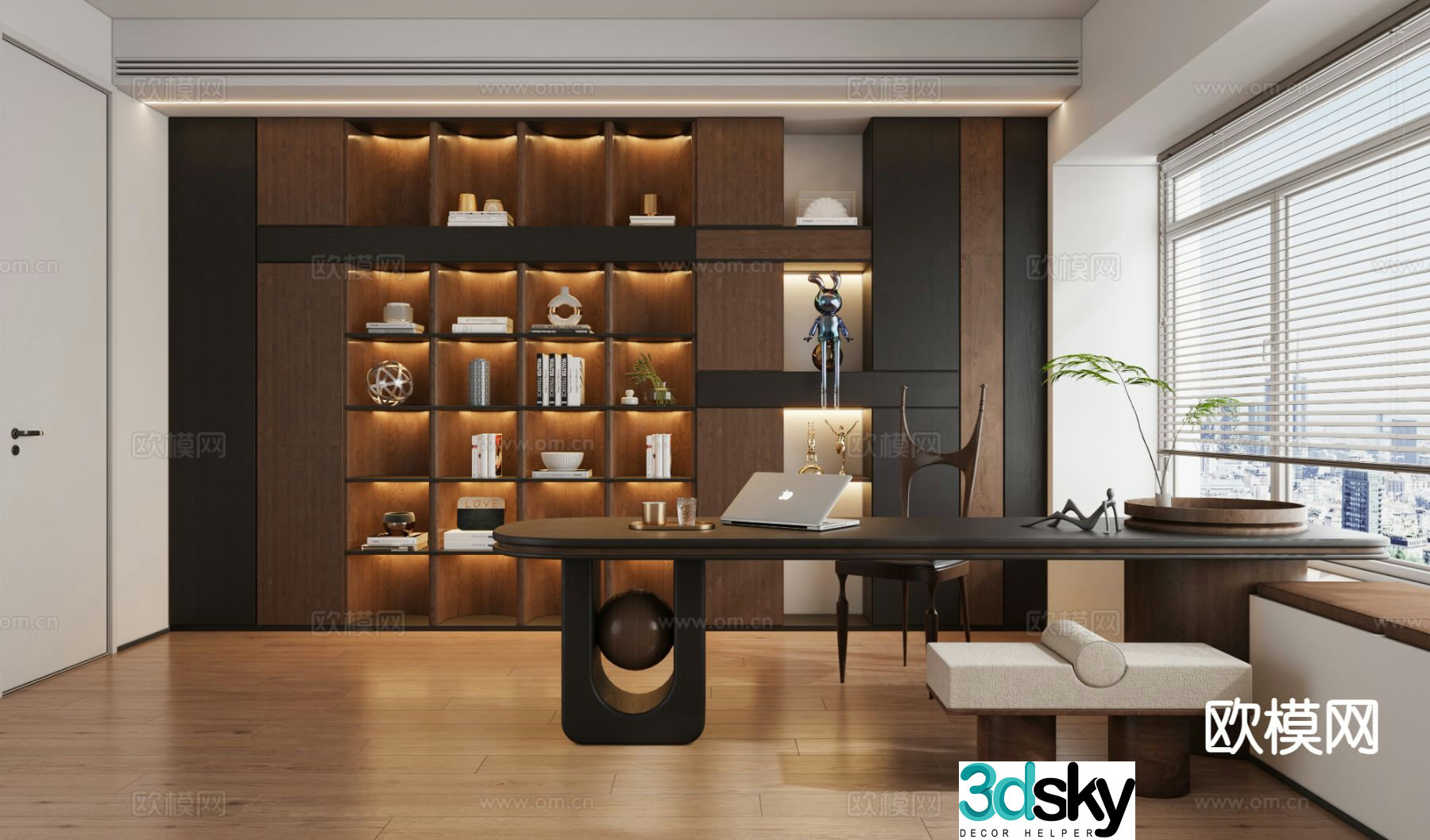 Italian study 3D model