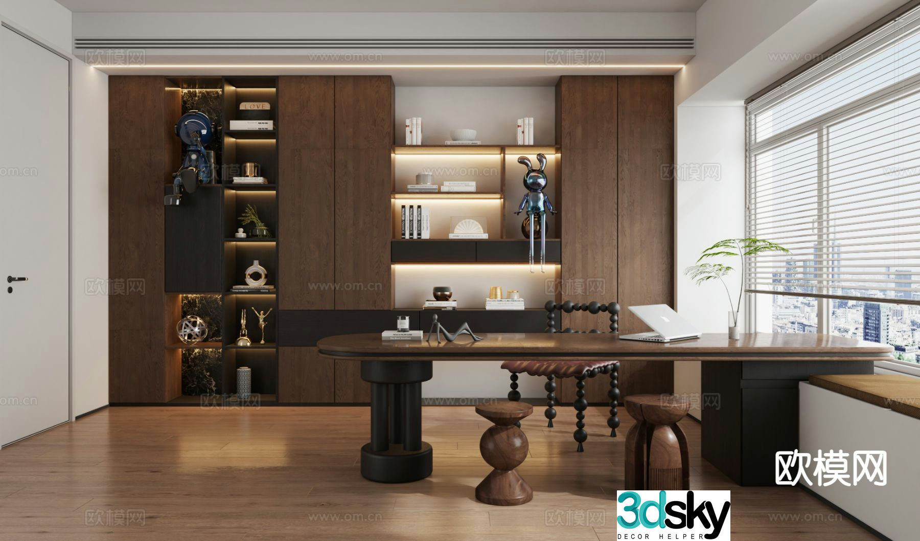 Italian study 3D model