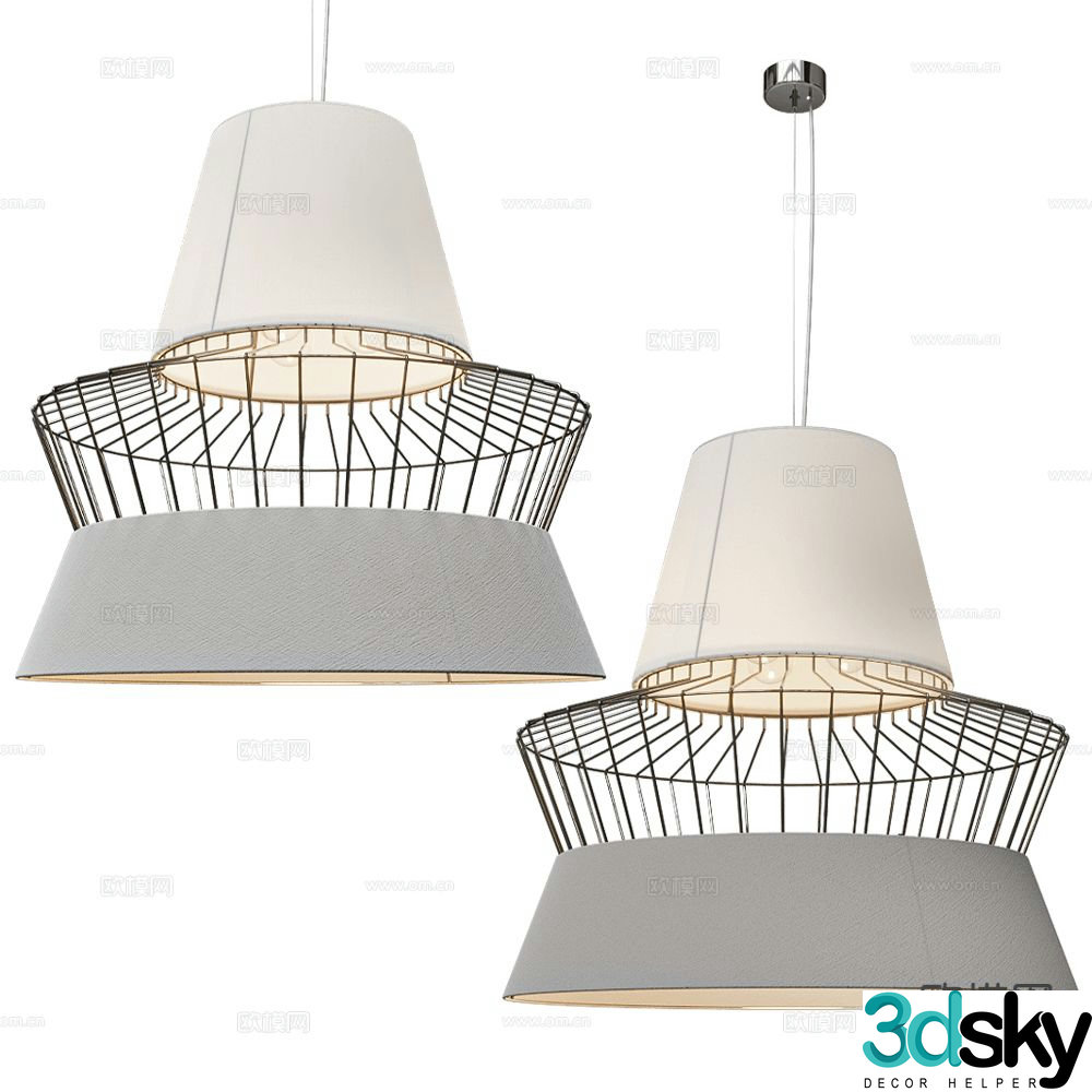 Patrizia Volpato creative chandelier 3d model