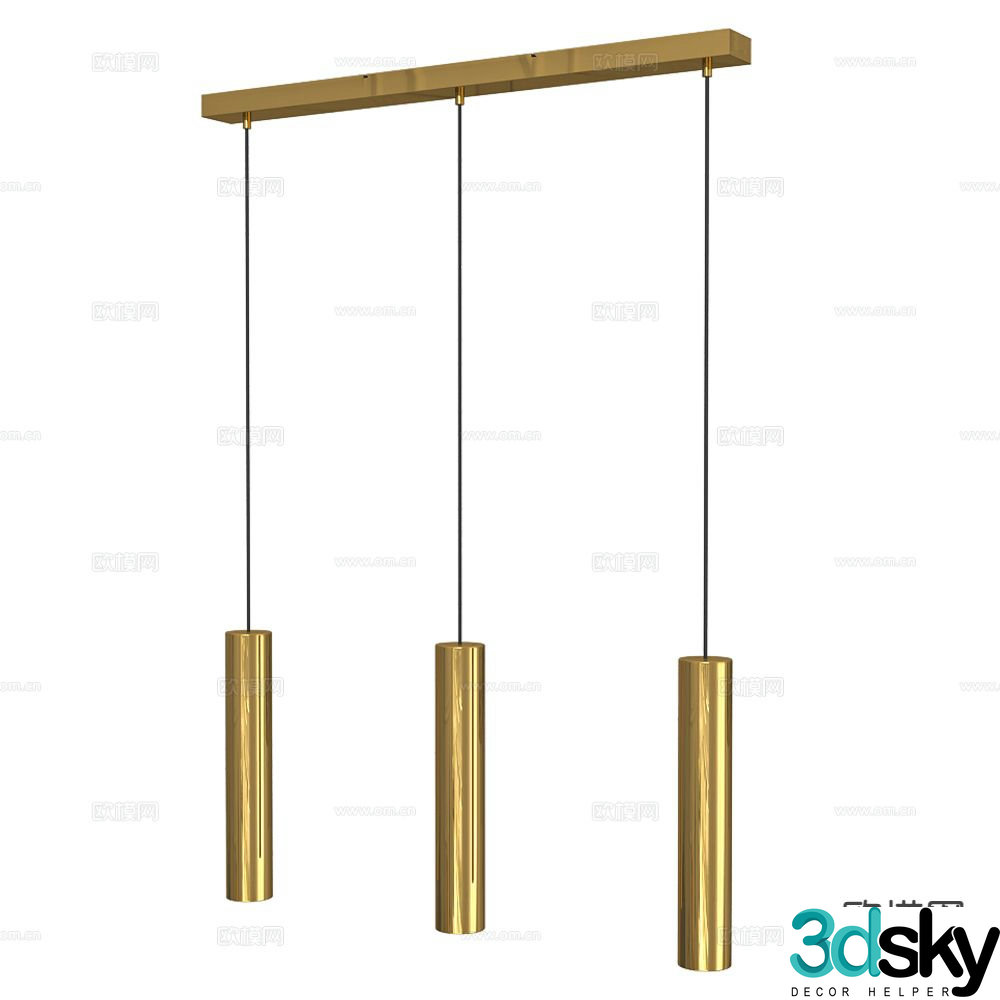 Markslojd creative chandelier 3d model