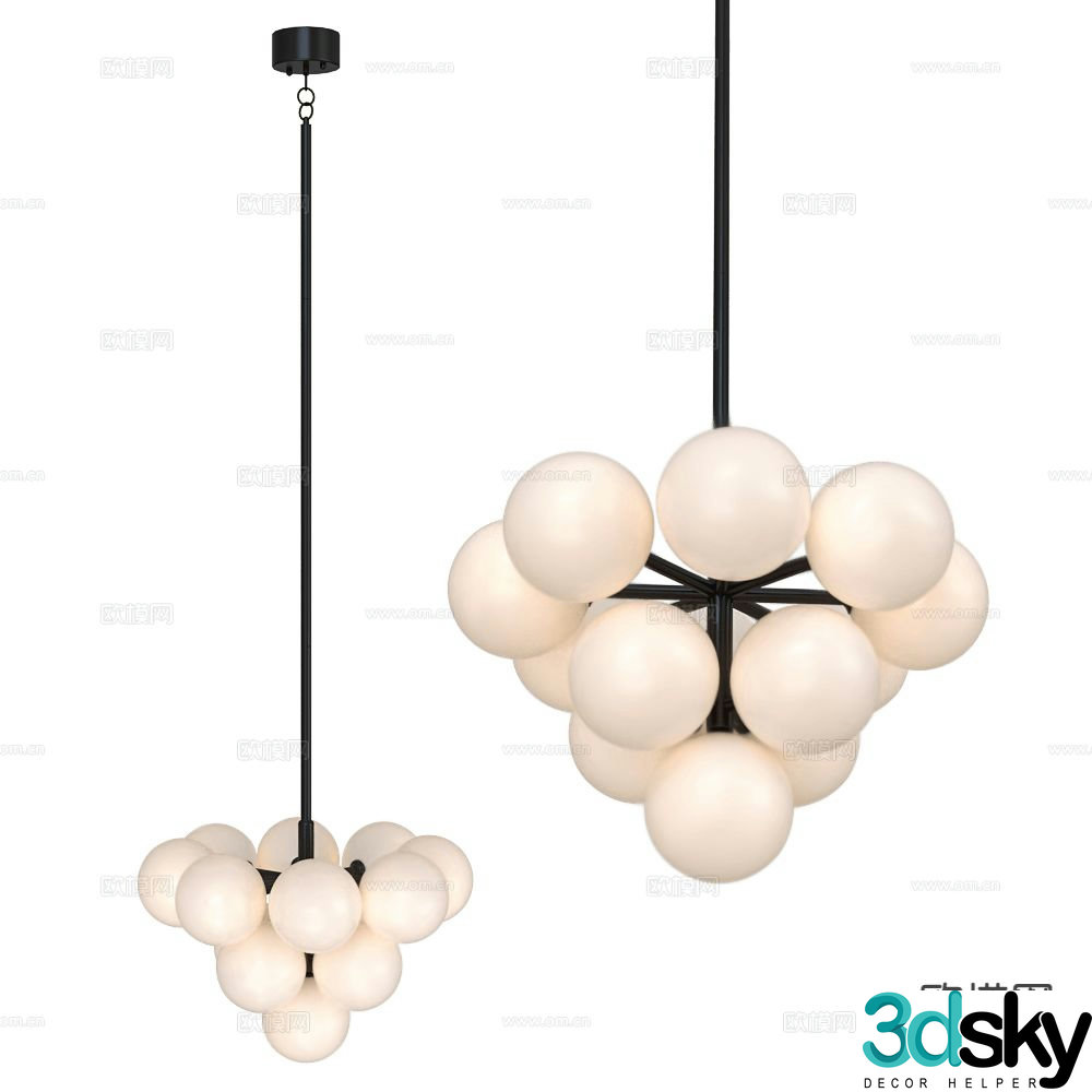 Markslojd chandelier 3d model