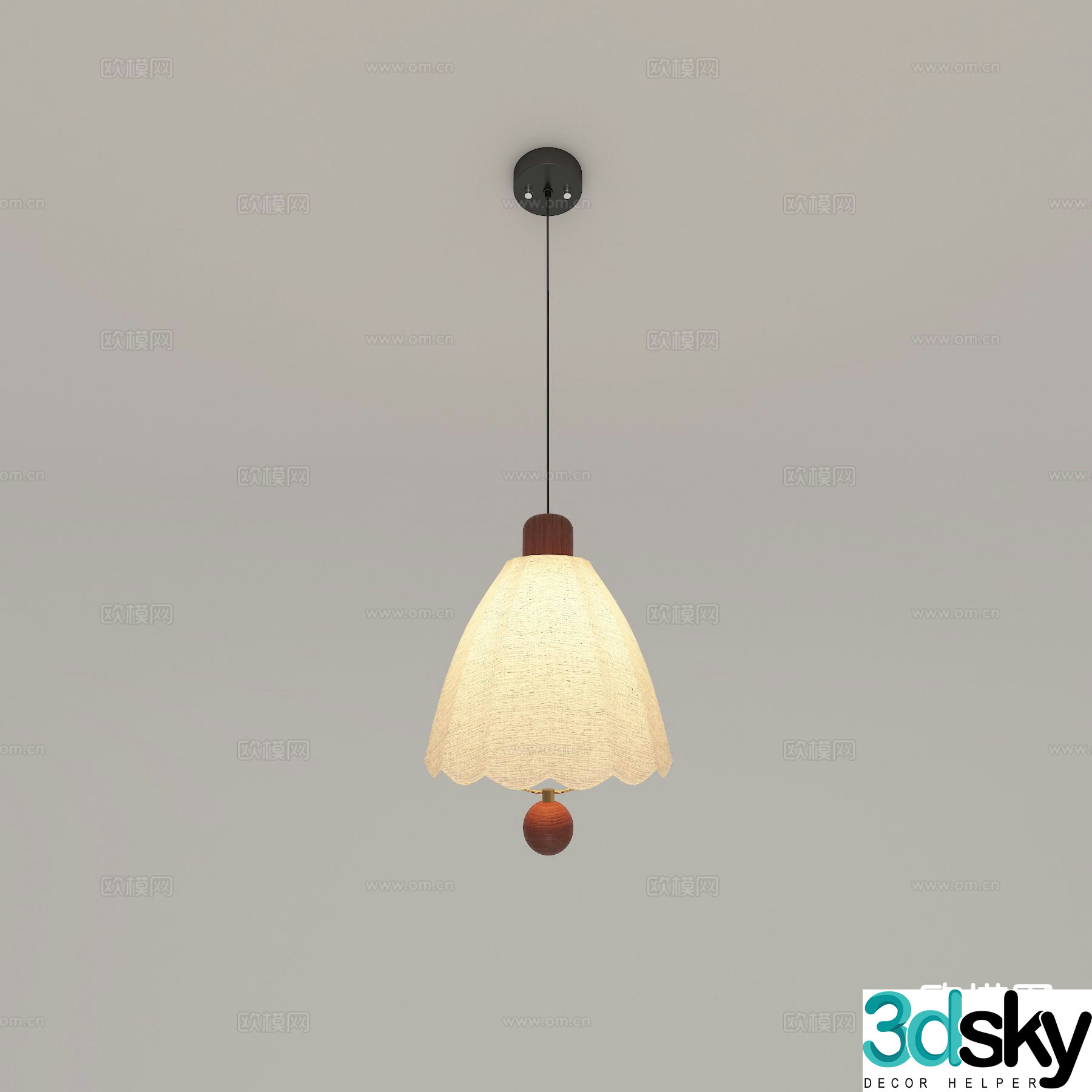 Medieval style chandelier art chandelier 3d model