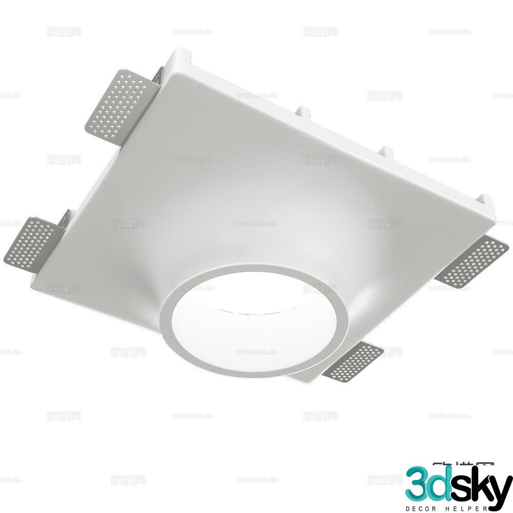 Zenit downlight spotlight track light 3d model