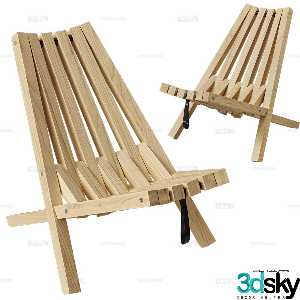 Weltevree chair leisure chair personalized chair 3d model
