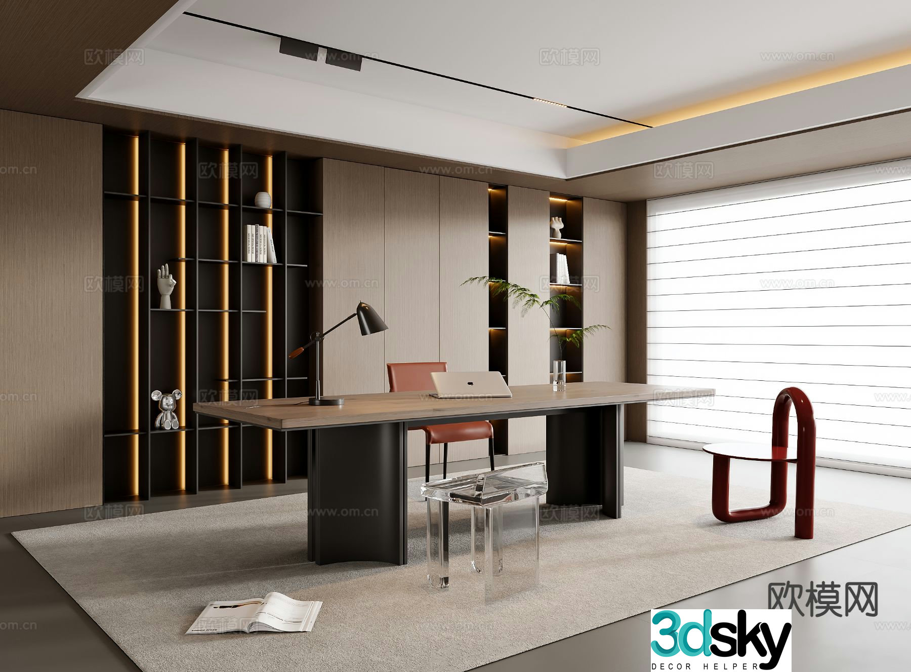 Italian study 3D model