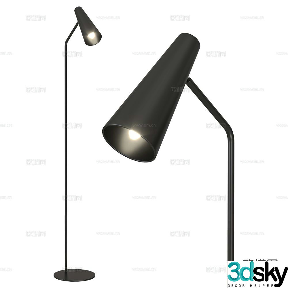 Markslojd floor lamp 3d model