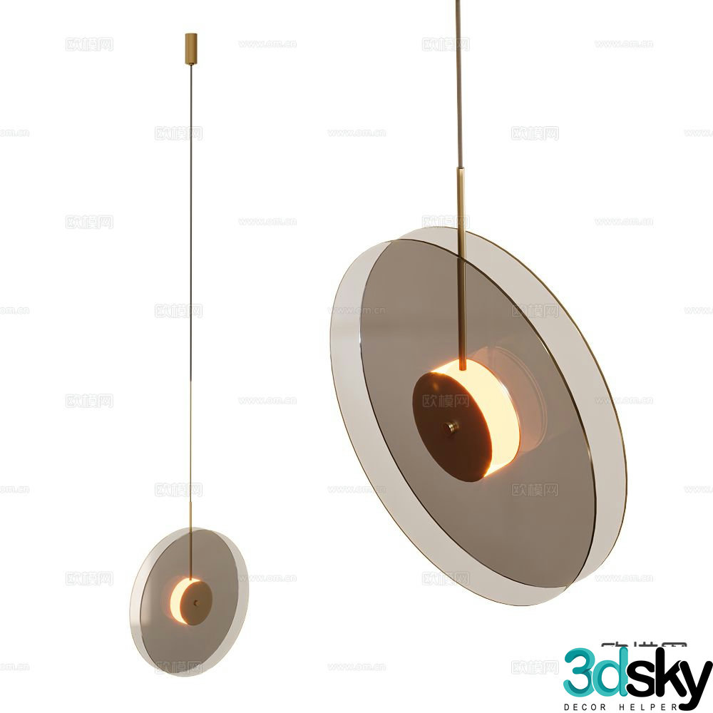 DECHEM chandelier 3d model