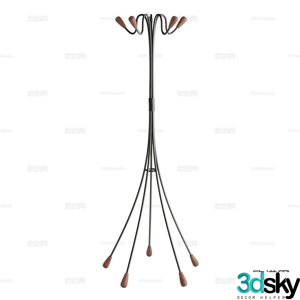 Hanger clothes hanger 3d model