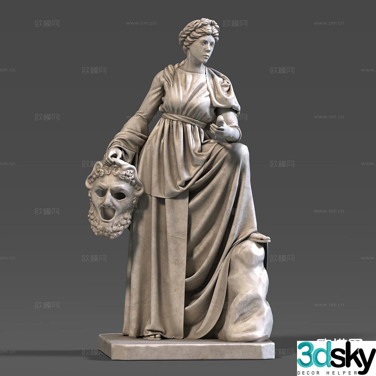 Human Sculpture Doll Sculpture 3D Model