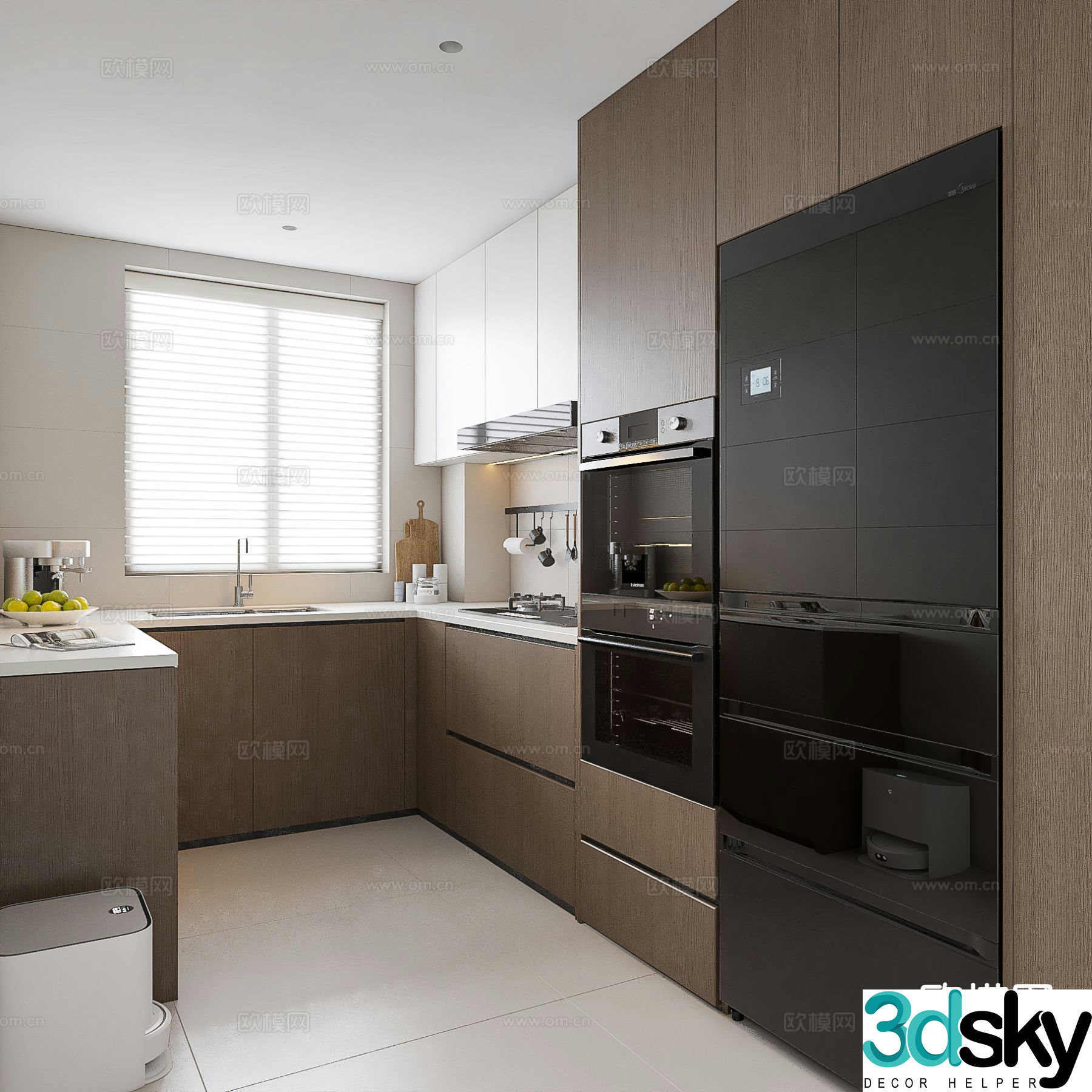 Italian kitchen 3d model