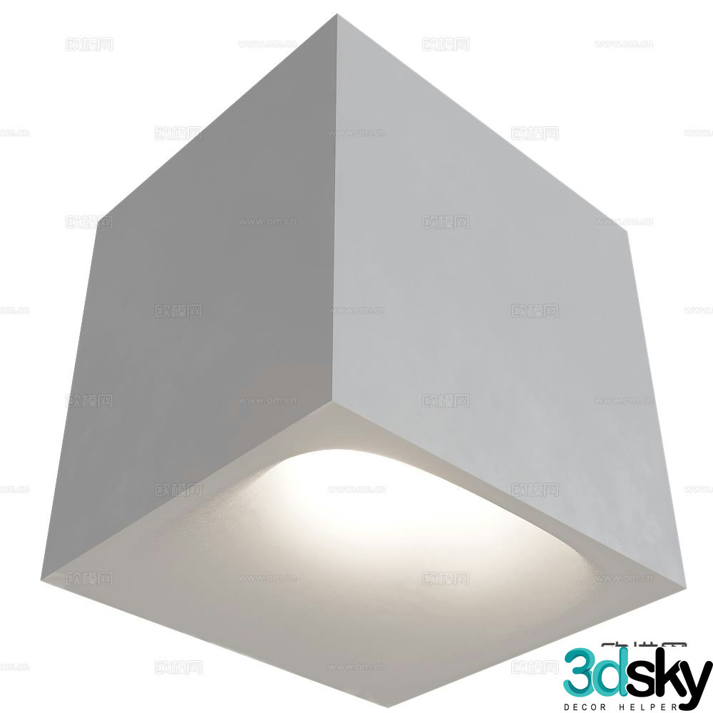 Artemide downlight spotlight track light 3d model