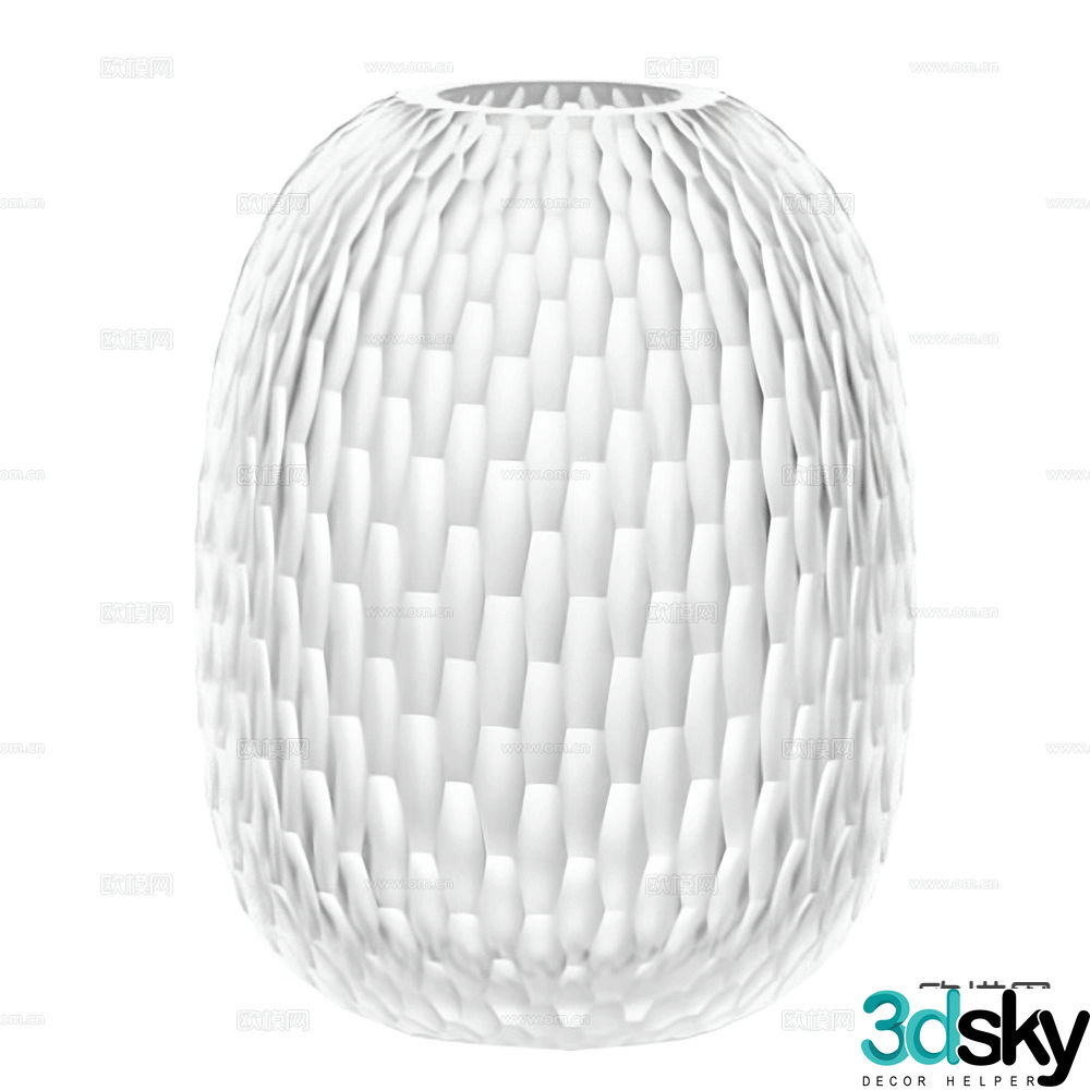 RÃ¼ckl glass vase 3d model