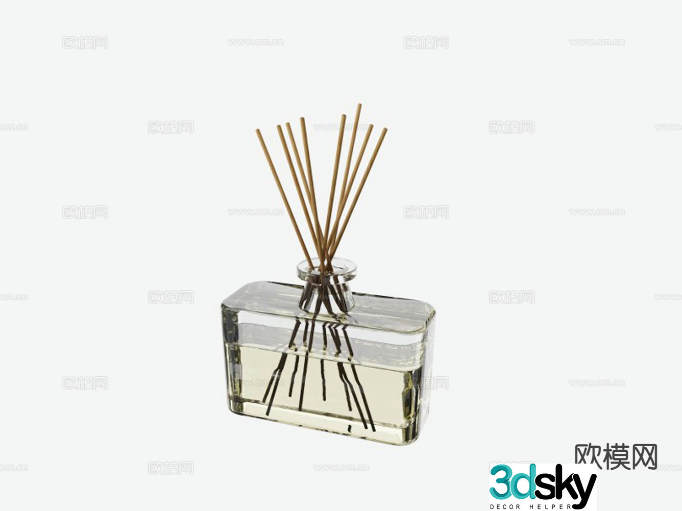 car perfume aromatherapy 3d model