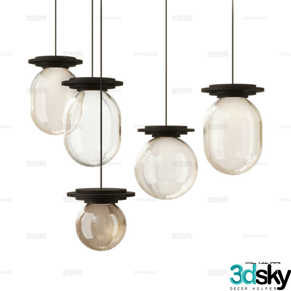 DECHEM chandelier 3d model