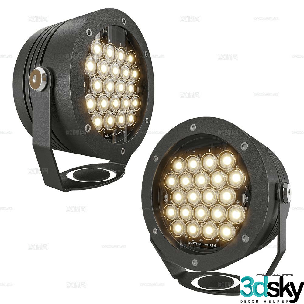 Liralighting stage light lighting spotlight 3d model