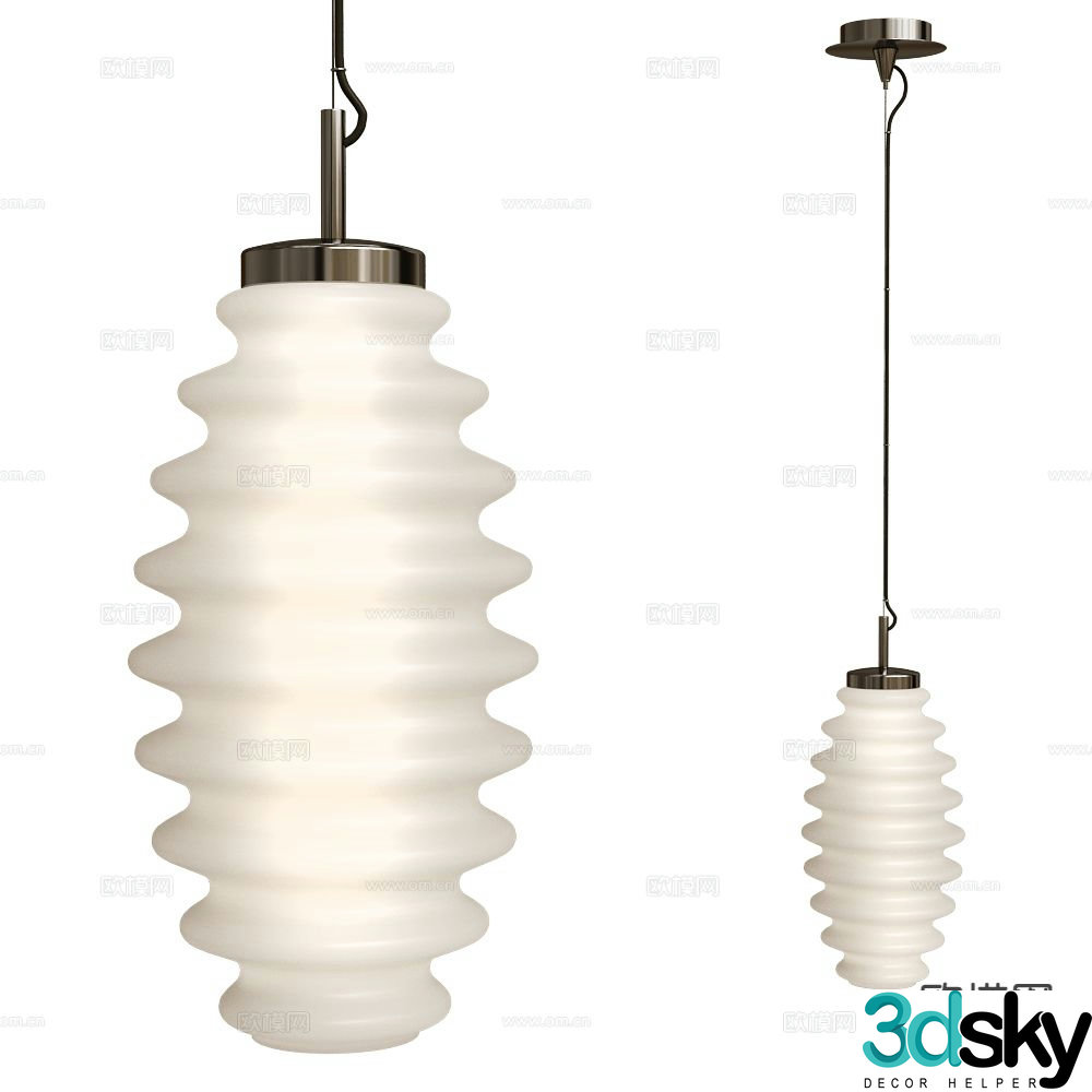 Italamp chrysalis small chandelier 3d model