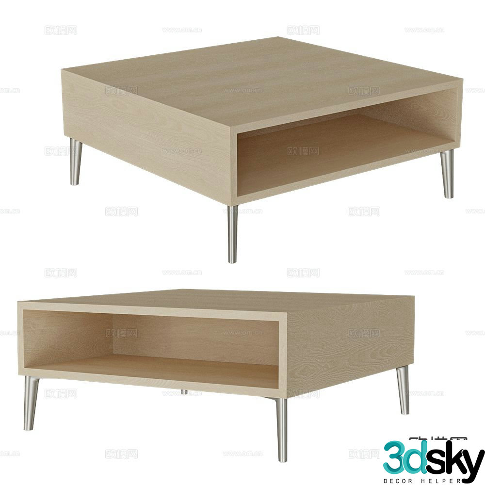 Moooi coffee table 3d model