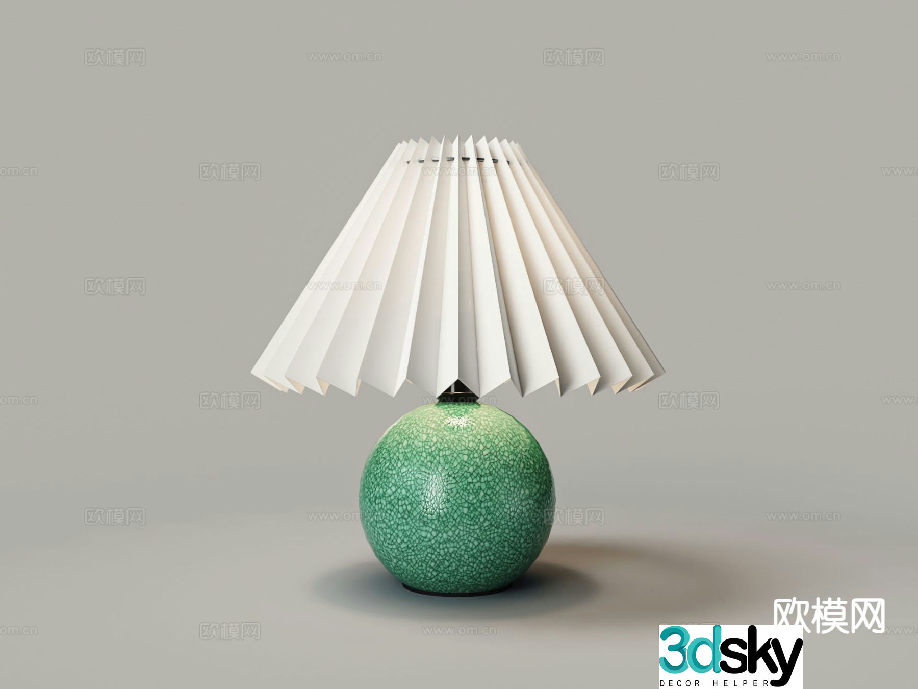Minimalist table lamp bedside table lamp 3d model