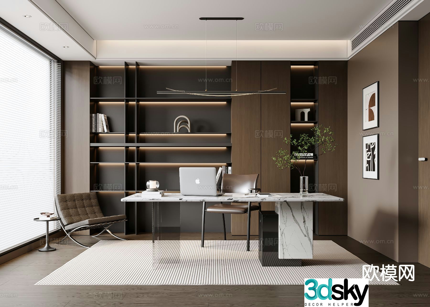 Italian study 3D model