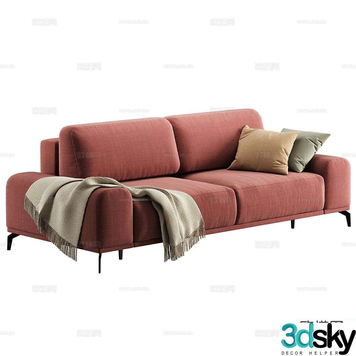 Marey marej love seat 3d model