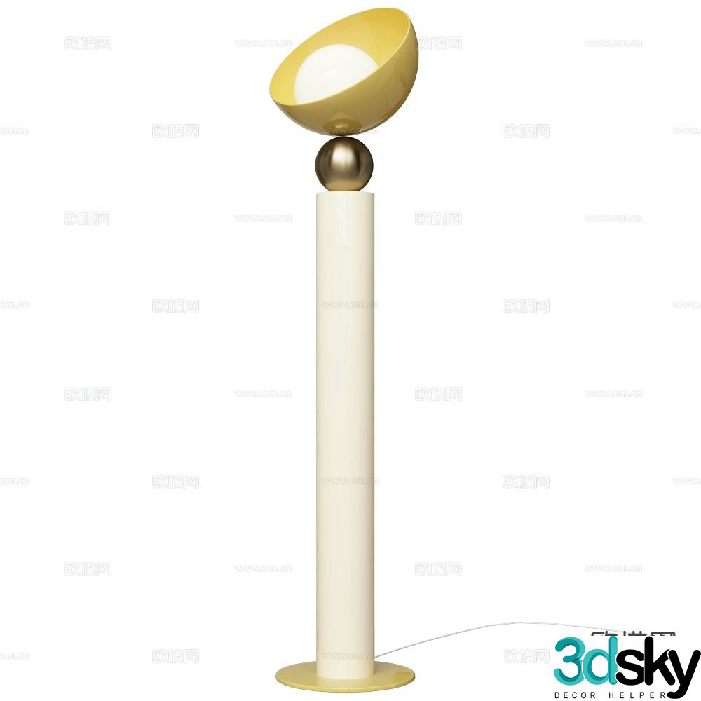 Italamp floor lamp 3d model
