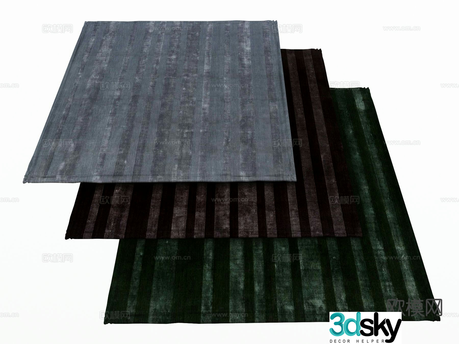 Plain carpet 3d model