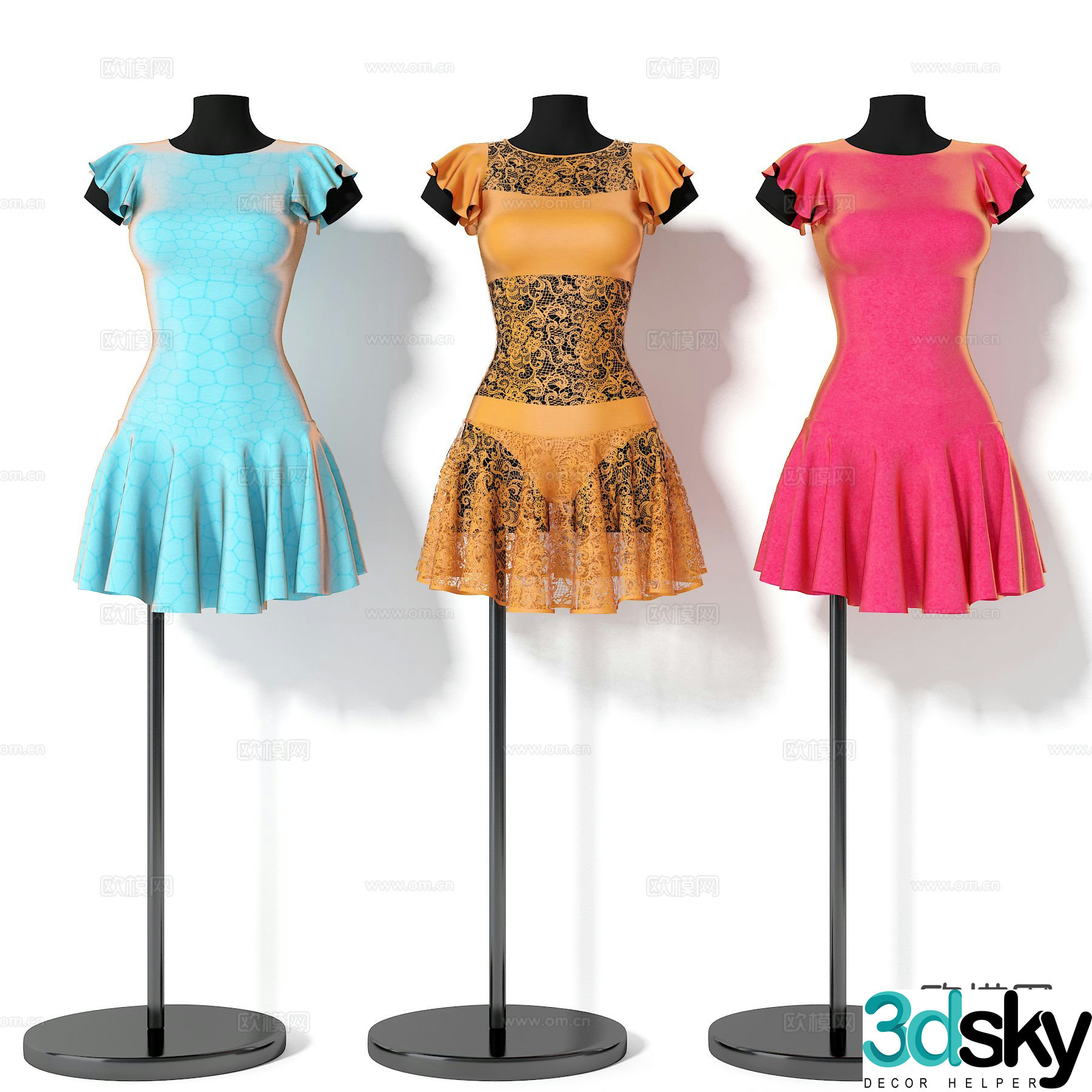 Clothing Model Clothing Customization 3D Model