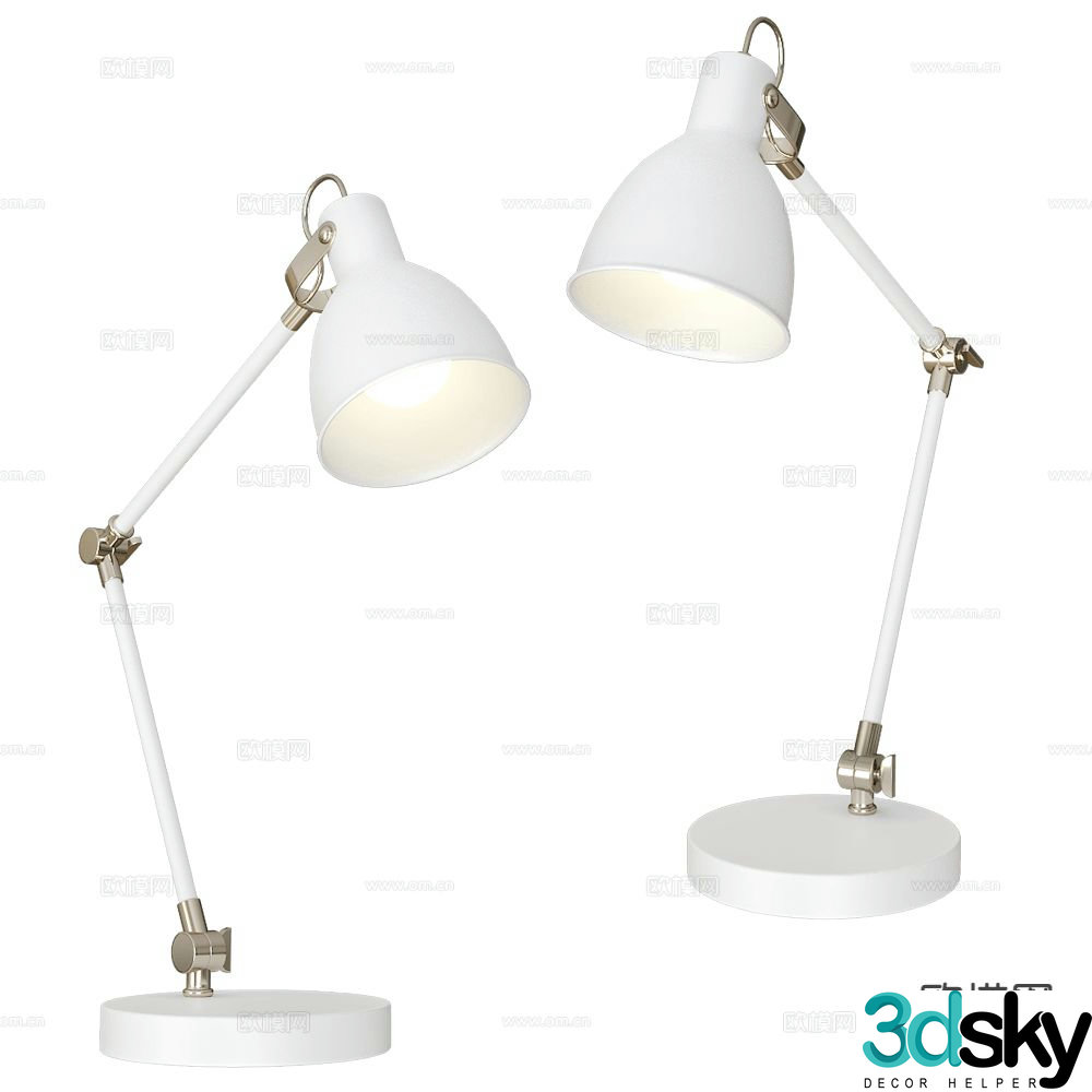 Markslojd modern desk lamp 3d model