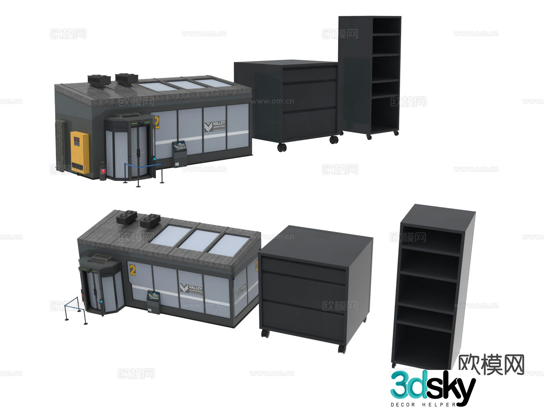 Industrial Equipment Industrial Equipment 3D Model