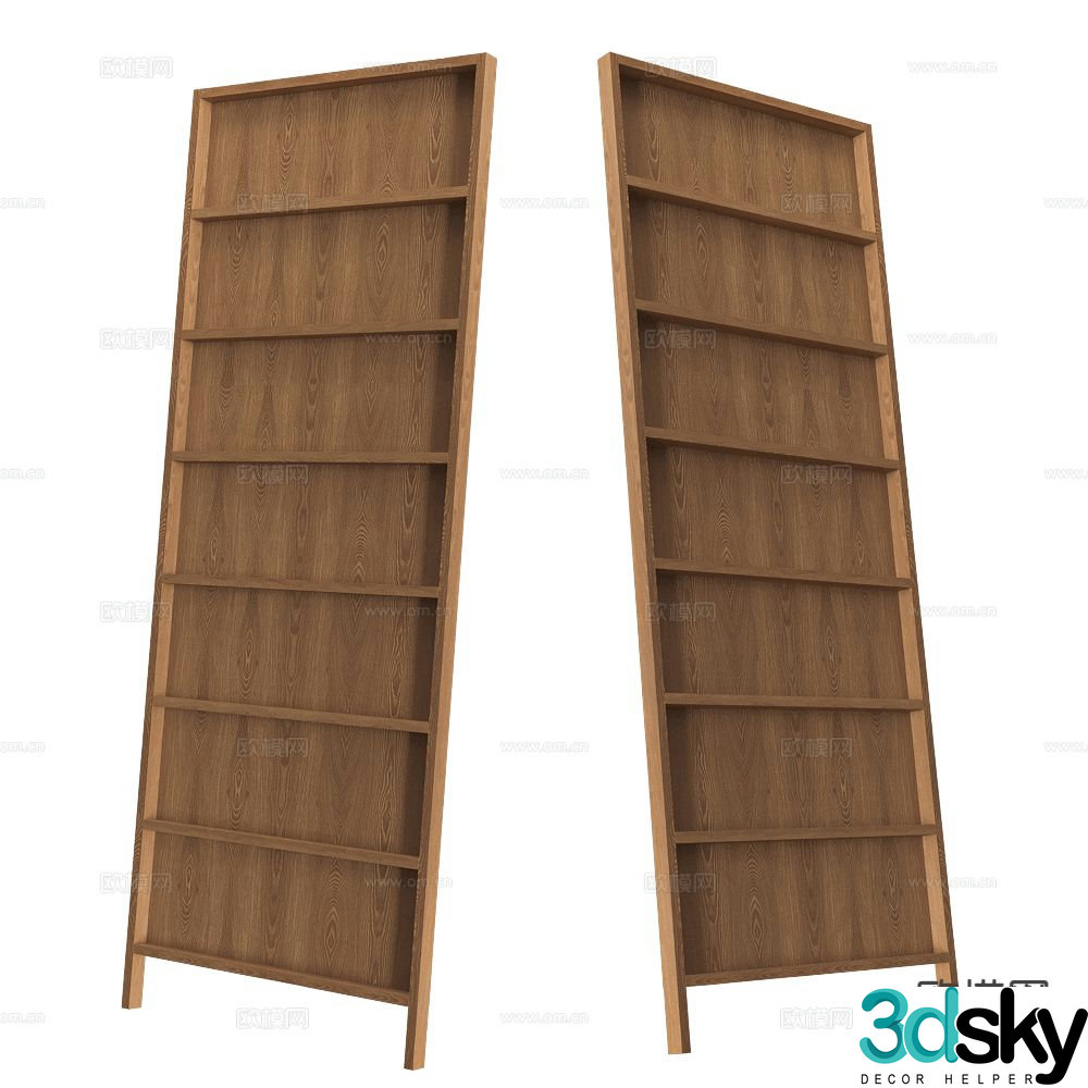 Moooi modern storage rack display rack display rack 3d model