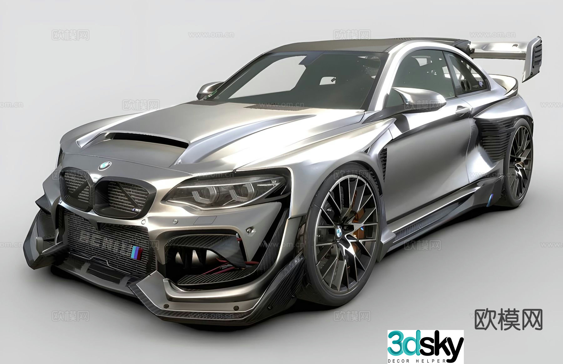 bmw m2 car luxury car sports car 3d model