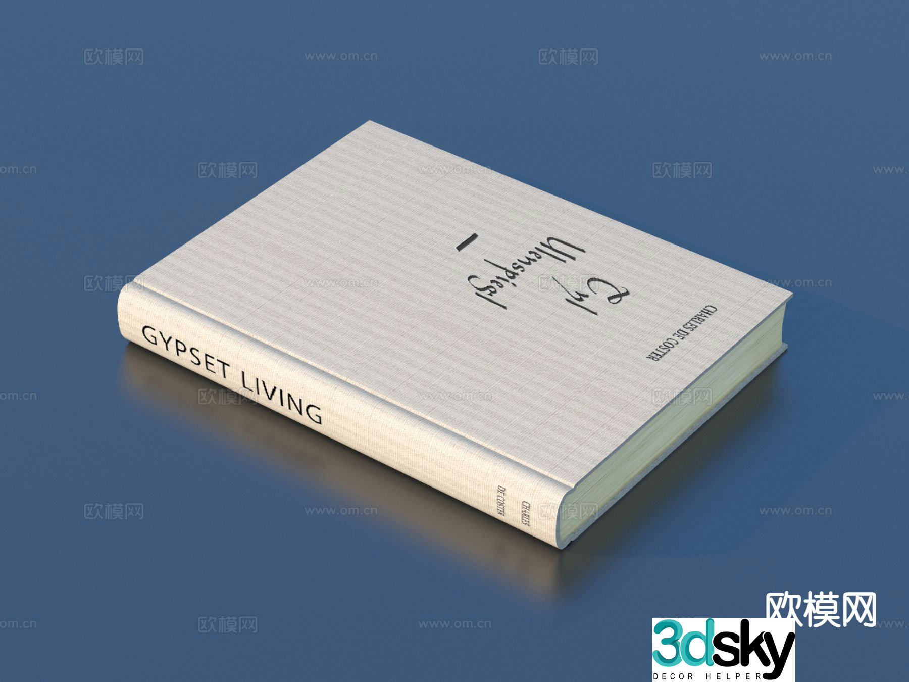 book notebook famous novel magazine book 3d model