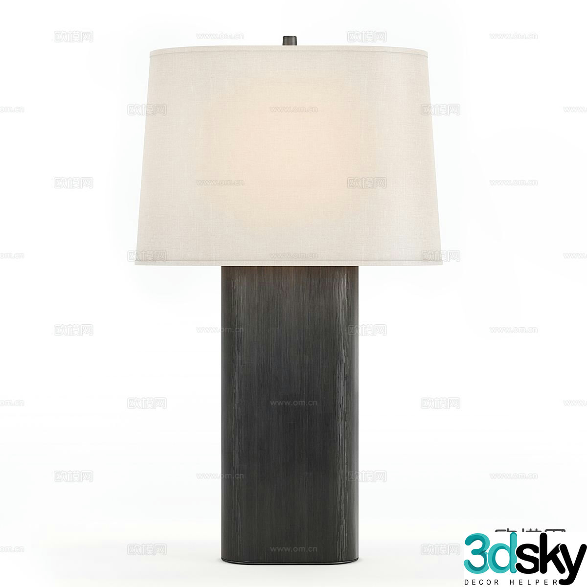 Wabi-sabi desk lamp 3d model