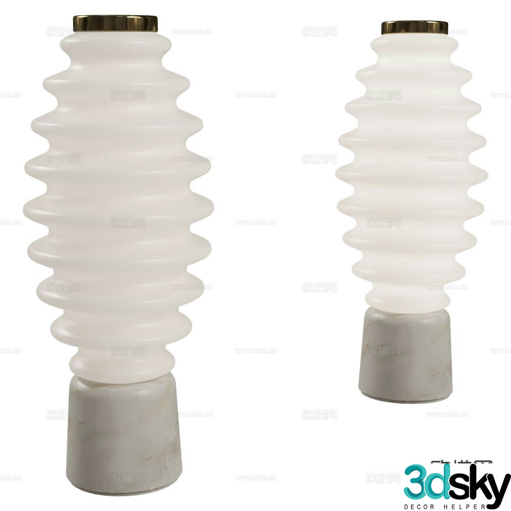 Italamp creative desk lamp 3d model