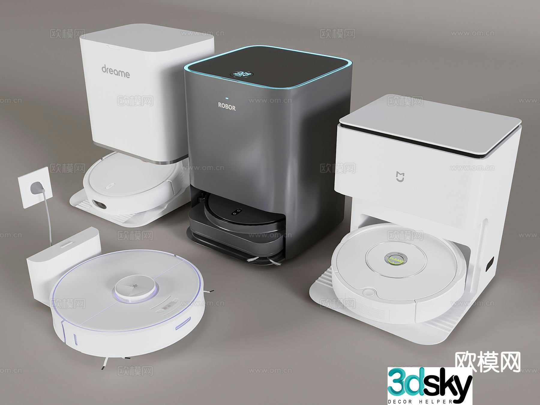Sweeping robot sweeping machine 3d model
