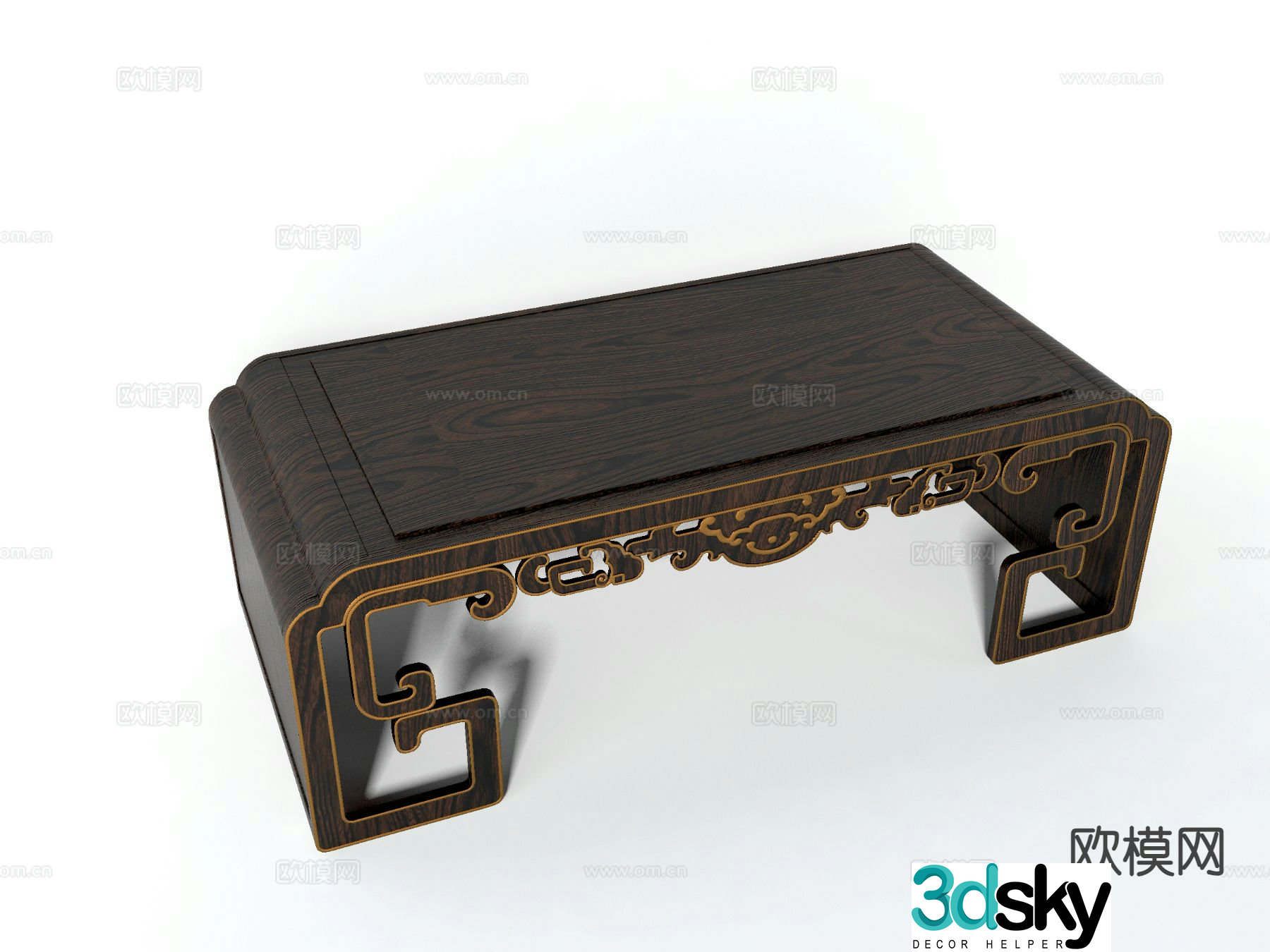 New Chinese coffee table 3d model