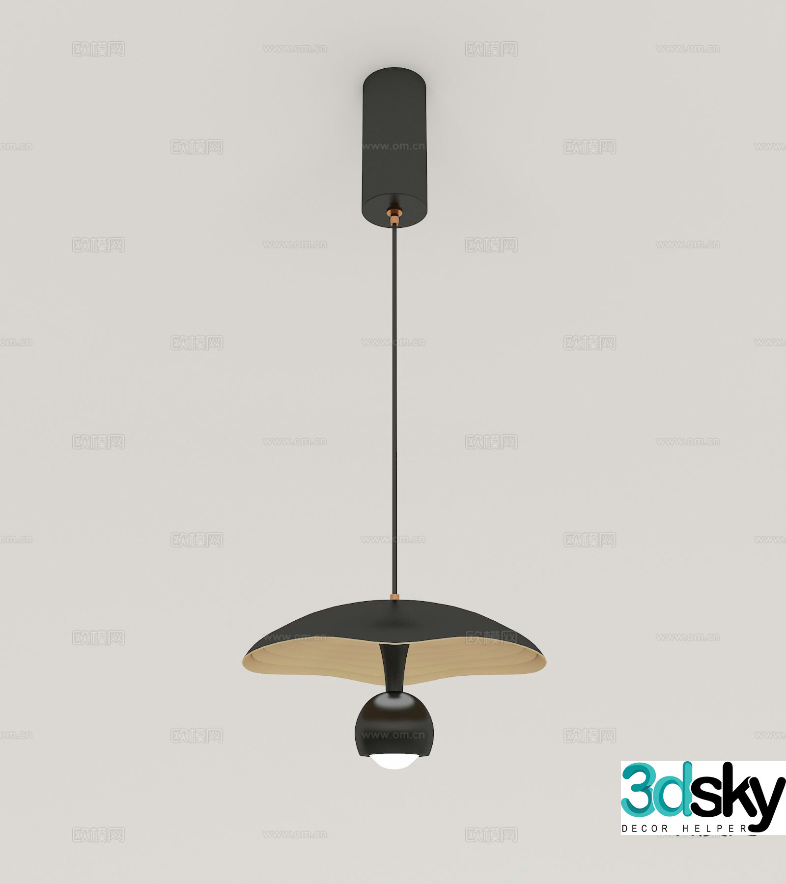 Modern dining room chandelier art chandelier 3d model