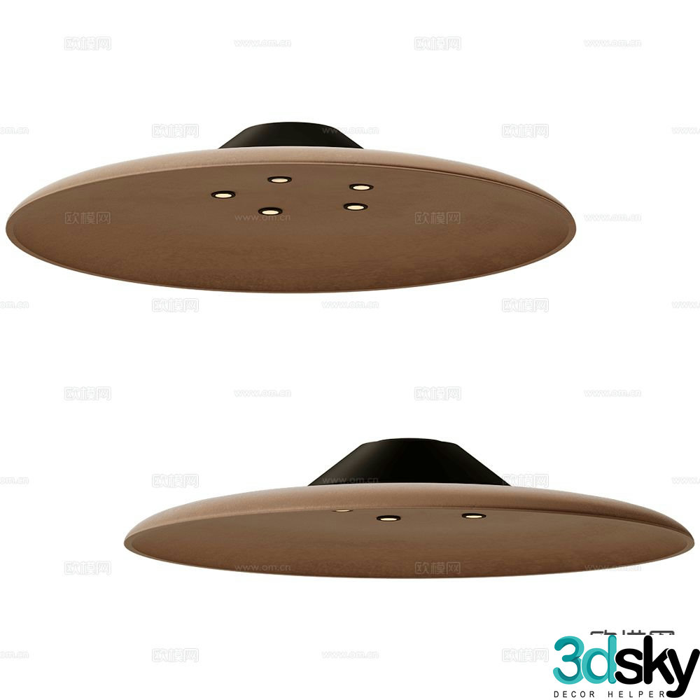 Ole ceiling lamp 3d model