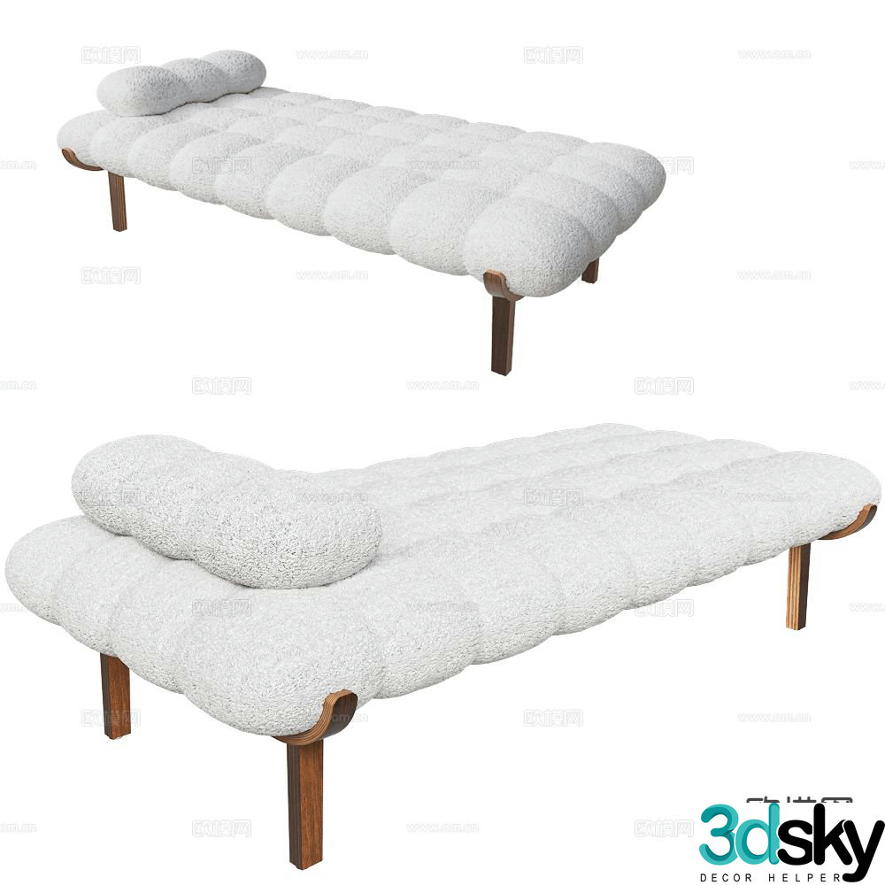 SOLLEN bench sofa stool 3d model