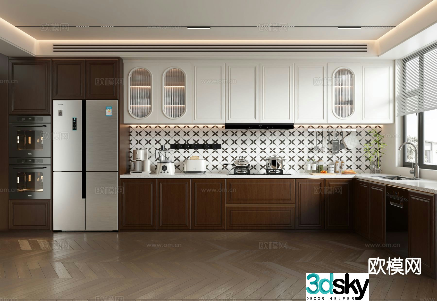 French kitchen 3d model